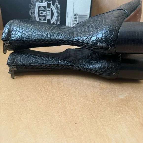 Anthropologie Silent D Carina Careful Stretch Heeled Ankle Boots